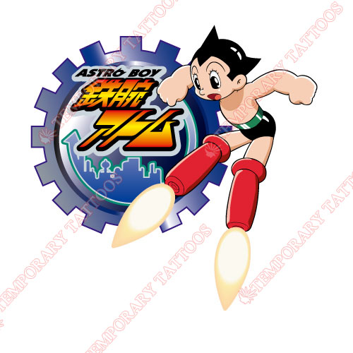 Astroboy Customize Temporary Tattoos Stickers NO.3501